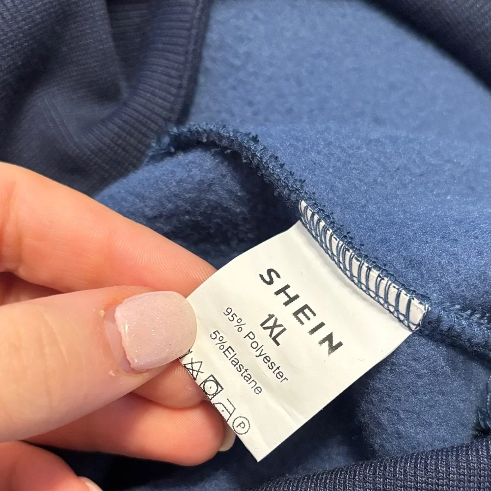 Navy/Blue Reversible Sweatshirt - Picture 5 of 5